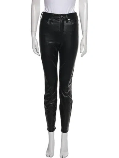 Pre-owned Veronica Beard Skinny Leg Pants In Black