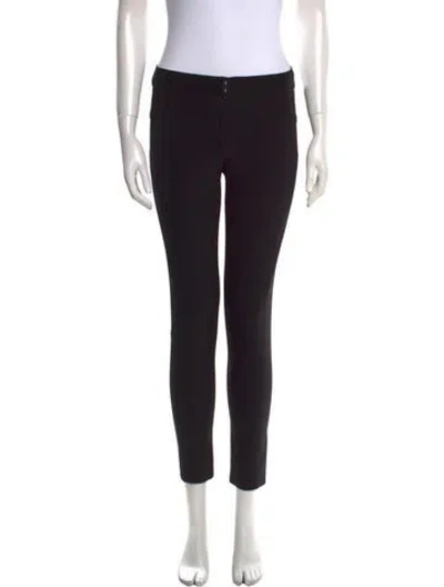 Pre-owned Veronica Beard Skinny Leg Pants In Black