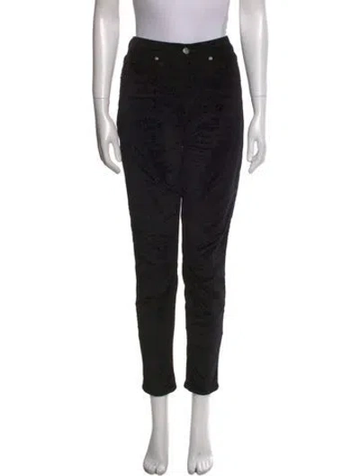 Pre-owned Veronica Beard Skinny Leg Pants In Black