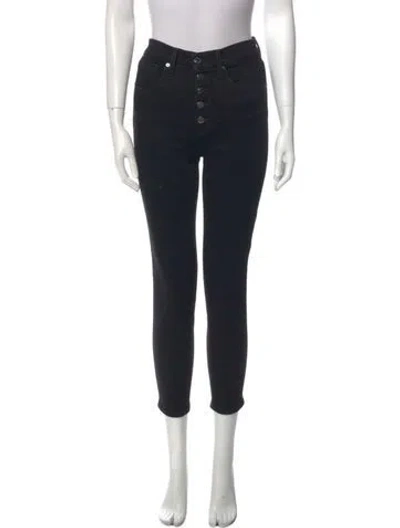 Pre-owned Veronica Beard Skinny Leg Pants In Black