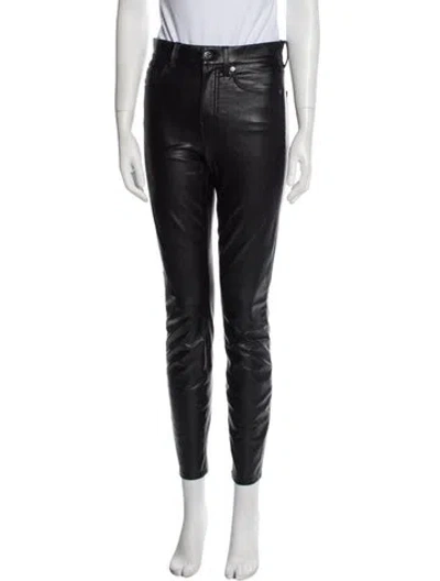 Pre-owned Veronica Beard Skinny Leg Pants In Black