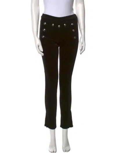 Pre-owned Veronica Beard Skinny Leg Pants In Black