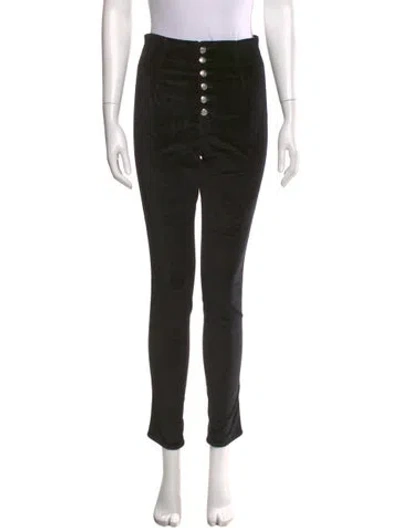 Pre-owned Veronica Beard Skinny Leg Pants In Black
