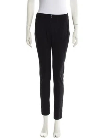 Pre-owned Veronica Beard Skinny Leg Pants In Black