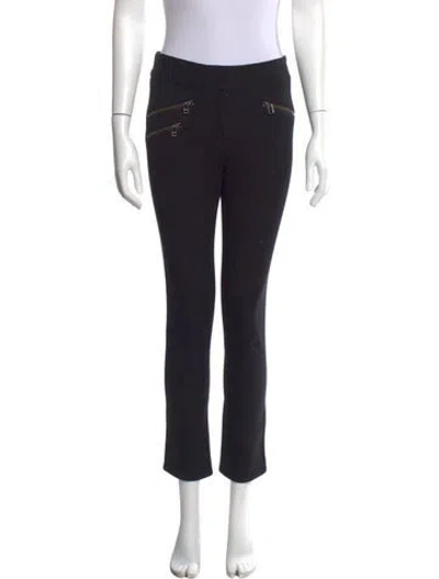 Pre-owned Veronica Beard Skinny Leg Pants In Black