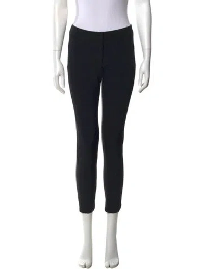 Pre-owned Veronica Beard Skinny Leg Pants In Black