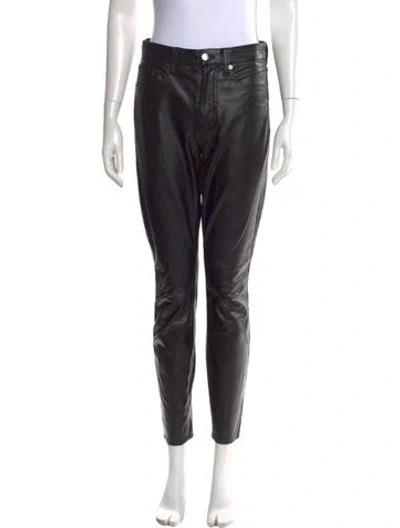 Pre-owned Veronica Beard Skinny Leg Pants In Black