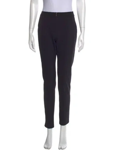 Pre-owned Veronica Beard Skinny Leg Pants In Black