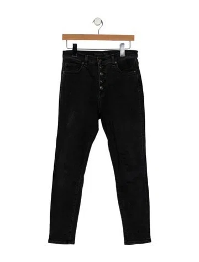 Pre-owned Veronica Beard Skinny Leg Pants In Black