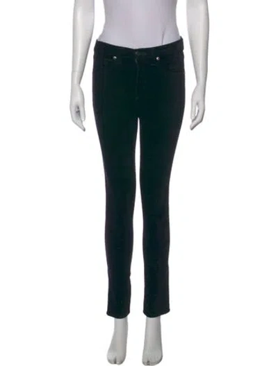Pre-owned Veronica Beard Skinny Leg Pants In Black