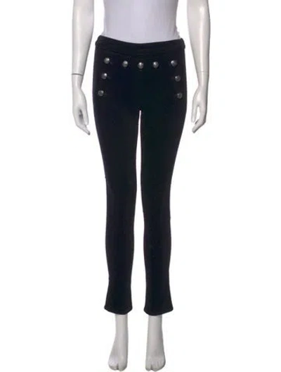 Pre-owned Veronica Beard Skinny Leg Pants In Black