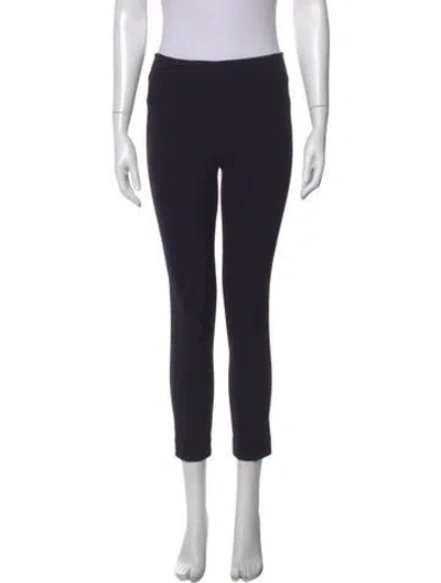 Pre-owned Veronica Beard Skinny Leg Pants In Black