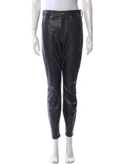 Pre-owned Veronica Beard Skinny Leg Pants In Black