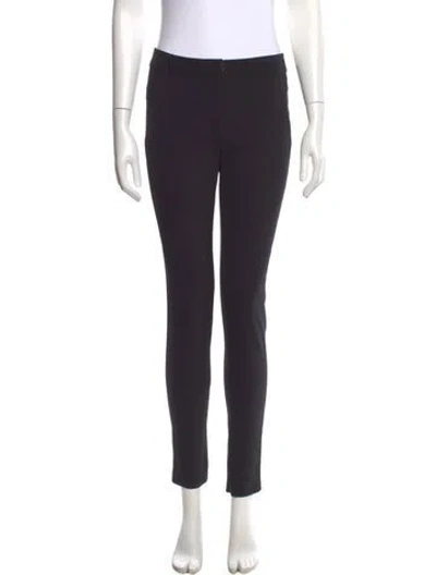 Pre-owned Veronica Beard Skinny Leg Pants In Black