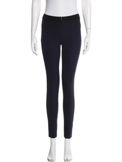 Pre-owned Veronica Beard Skinny Leg Pants In Black