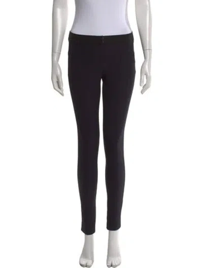 Pre-owned Veronica Beard Skinny Leg Pants In Black