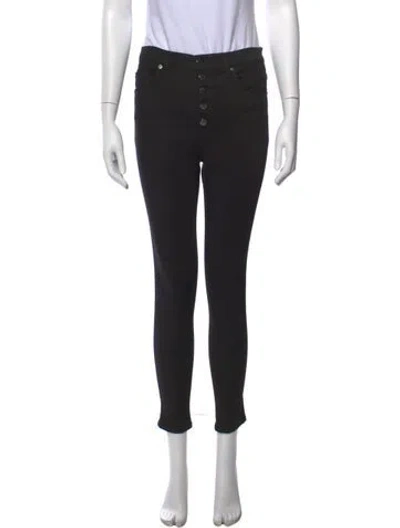 Pre-owned Veronica Beard Skinny Leg Pants In Black