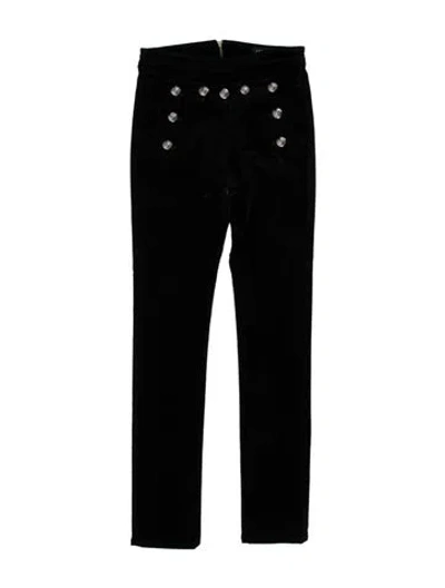 Pre-owned Veronica Beard Skinny Leg Pants In Black