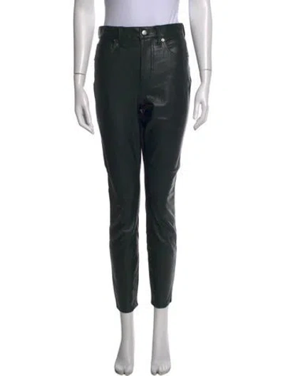 Pre-owned Veronica Beard Skinny Leg Pants In Black