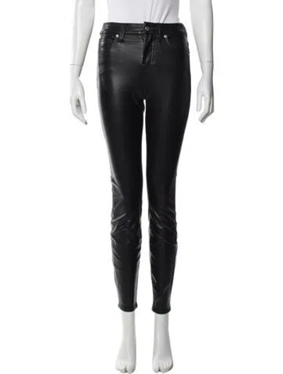 Pre-owned Veronica Beard Skinny Leg Pants In Black