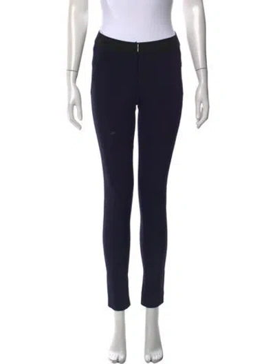 Pre-owned Veronica Beard Skinny Leg Pants In Black