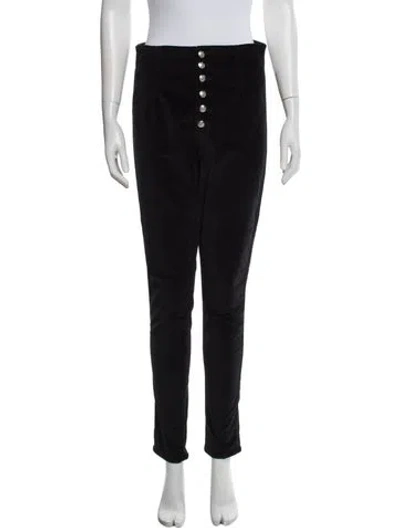 Pre-owned Veronica Beard Skinny Leg Pants In Black