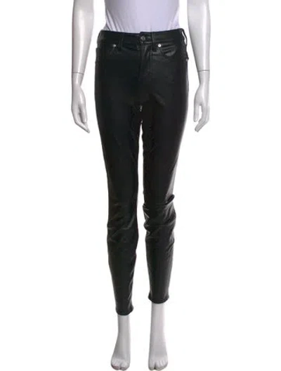 Pre-owned Veronica Beard Skinny Leg Pants In Black