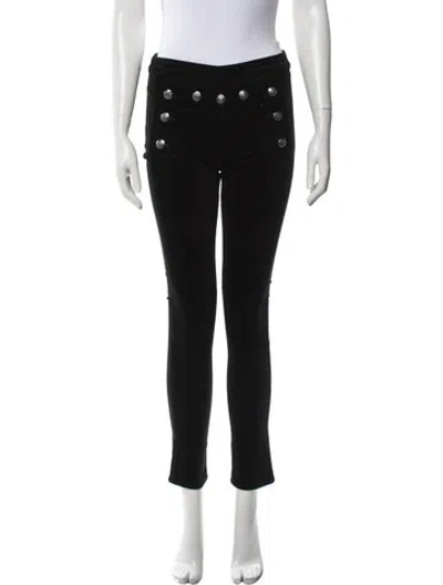 Pre-owned Veronica Beard Skinny Leg Pants In Black