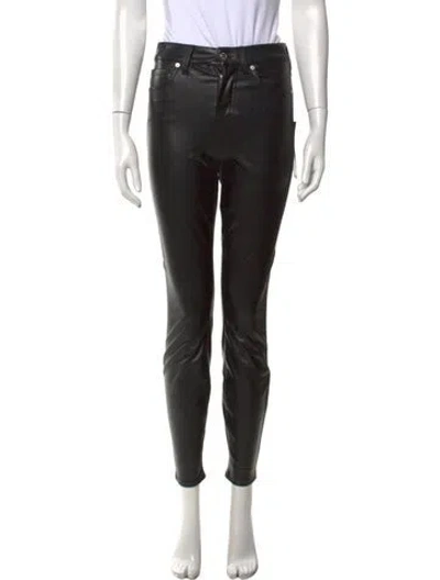 Pre-owned Veronica Beard Skinny Leg Pants In Black
