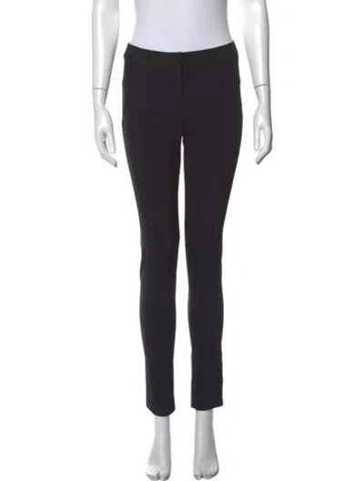 Pre-owned Veronica Beard Skinny Leg Pants In Black