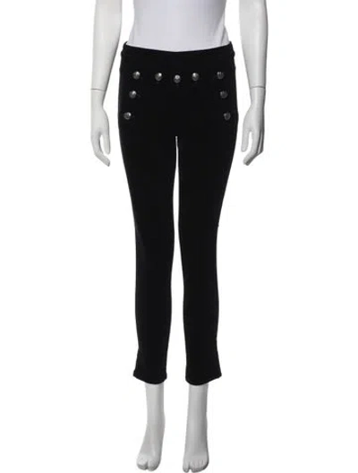 Pre-owned Veronica Beard Skinny Leg Pants In Black