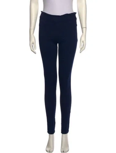 Pre-owned Veronica Beard Skinny Leg Pants In Blue