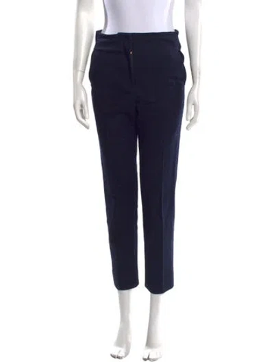 Pre-owned Veronica Beard Skinny Leg Pants In Blue