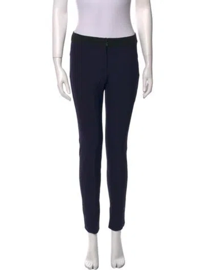 Pre-owned Veronica Beard Skinny Leg Pants In Blue