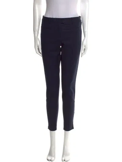 Pre-owned Veronica Beard Skinny Leg Pants In Blue