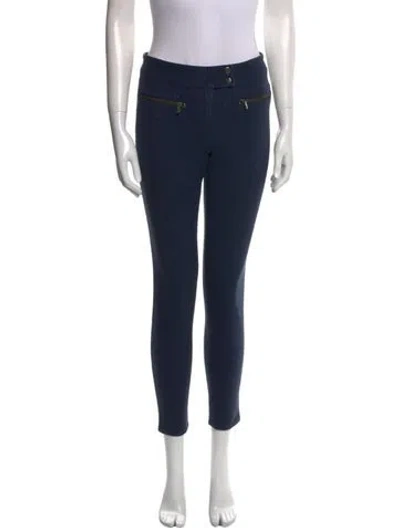 Pre-owned Veronica Beard Skinny Leg Pants In Blue