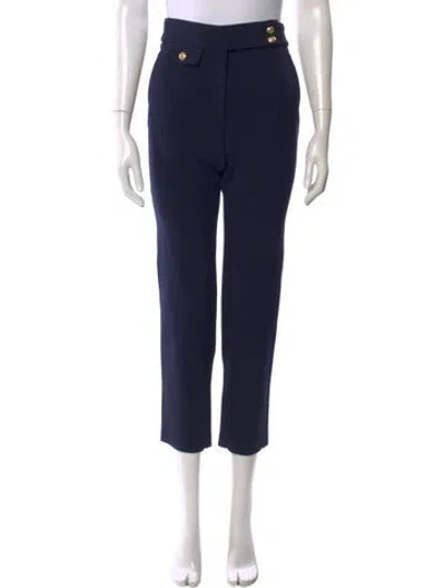 Pre-owned Veronica Beard Skinny Leg Pants In Blue