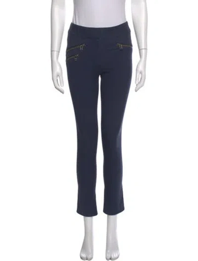 Pre-owned Veronica Beard Skinny Leg Pants In Blue