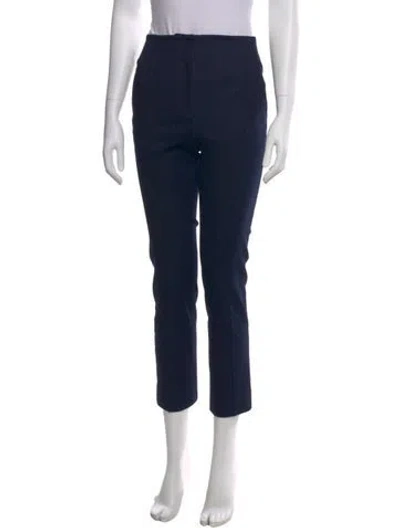 Pre-owned Veronica Beard Skinny Leg Pants In Blue