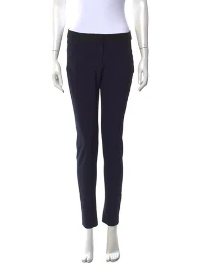 Pre-owned Veronica Beard Skinny Leg Pants In Blue
