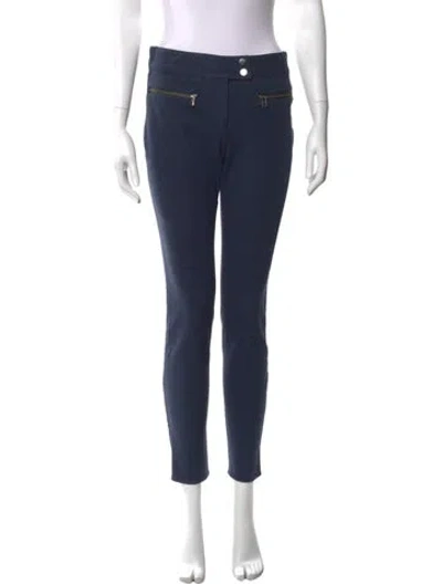 Pre-owned Veronica Beard Skinny Leg Pants In Blue