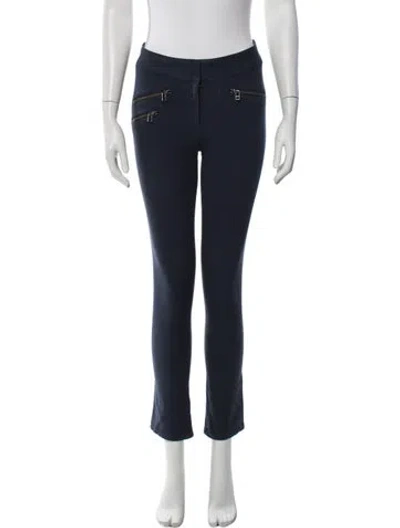 Pre-owned Veronica Beard Skinny Leg Pants In Blue
