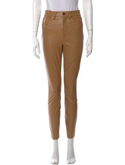 Pre-owned Veronica Beard Skinny Leg Pants In Brown