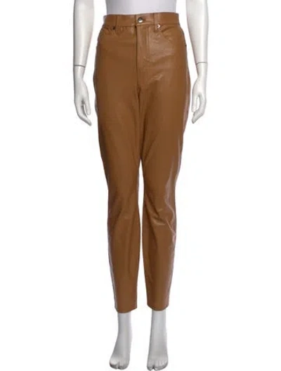 Pre-owned Veronica Beard Skinny Leg Pants In Brown