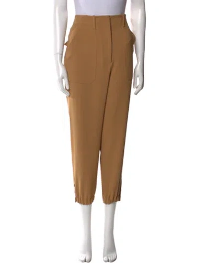Pre-owned Veronica Beard Skinny Leg Pants In Brown