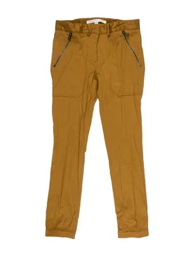 Pre-owned Veronica Beard Skinny Leg Pants In Brown