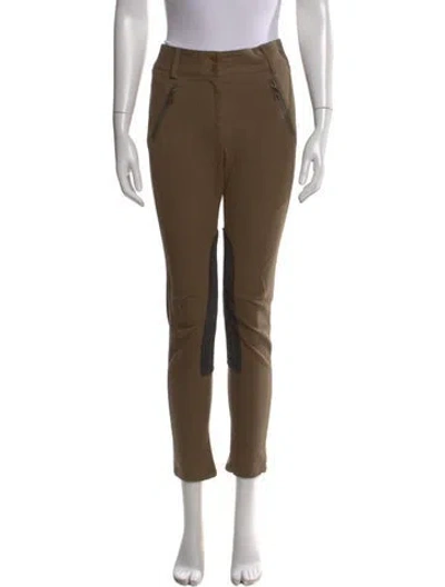 Pre-owned Veronica Beard Skinny Leg Pants In Brown
