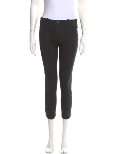 Pre-owned Veronica Beard Skinny Leg Pants In Gray
