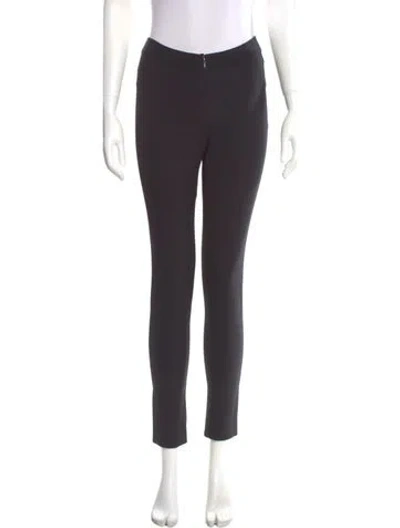 Pre-owned Veronica Beard Skinny Leg Pants In Gray