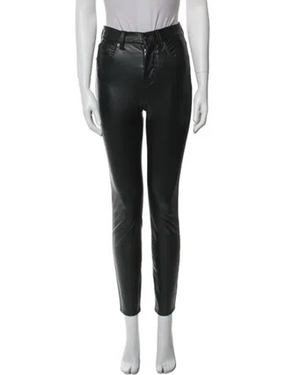 Pre-owned Veronica Beard Skinny Leg Pants In Green